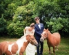 mariage champetre nature poney montauban toulouse maries dentelle – Maïda R. Mariage et famille